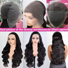 28-Inch 13X6 Full Lace Frontal Wig - 12A Brazilian Virgin Human Hair Body Wave with HD Transparent Lace, Pre-Plucked Hairline, and Pre-Bleached Tiny Knots