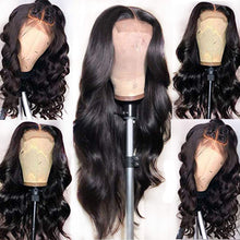Premium Brazilian Body Wave Lace Front Wig for Black Women, 18 Inch, Pre-Plucked Hairline with Baby Hair, Natural Color, 150% Density