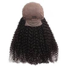 20-Inch Curly Lace Front Wig - 13x4 Human Hair Free Part Wig for Black Women, Natural Color, Pre-Plucked with Baby Hair