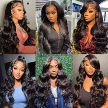 28-Inch 13X6 Full Lace Frontal Wig - 12A Brazilian Virgin Human Hair Body Wave with HD Transparent Lace, Pre-Plucked Hairline, and Pre-Bleached Tiny Knots
