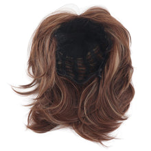 Bob Wig with Bangs for Women, Short Brown Straight Bob Wigs Shoulder Length Heat Fiber Hair Wigs Cosplay Wig for Girl