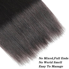 28 inch straight human hair bundles showcasing smooth, silky texture with full ends and easy manageability.