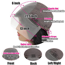 Premium HD Body Wave Lace Front Wigs for Black Women - Glueless, Pre-Plucked 10A Human Hair, 180 Density, 34 Inch, 13X6 Lace Front Design