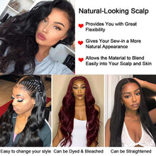 Premium Brazilian Body Wave Lace Front Wig for Black Women, 18 Inch, Pre-Plucked Hairline with Baby Hair, Natural Color, 150% Density