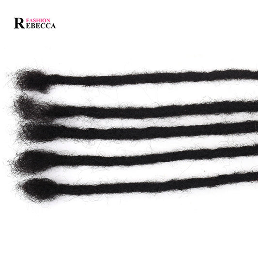 Long Real Human Hair Crochet Wig-1
