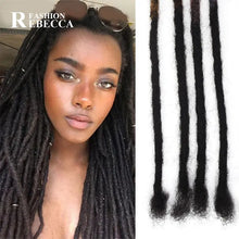 Long Real Human Hair Crochet Wig-3
