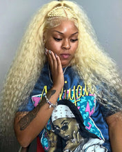 613 Blonde HD Lace Frontal Wig 13x4 13×6 Deep Wave Lace Front Human Hair Wig Colored Curly Wigs Water Wave Wigs For Women ﻿ ﻿ Neomi’ Tress and Trend
