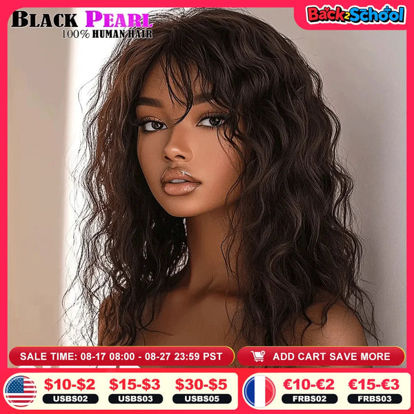 Top Human Hair Wigs Short Pixie Cut Natural Brown Multi Parting 100% Real Human Hair Wigs Perruques Cheveux Humains High Quality Neomi’ Tress and Trend