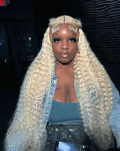 613 Blonde HD Lace Frontal Wig 13x4 13×6 Deep Wave Lace Front Human Hair Wig Colored Curly Wigs Water Wave Wigs For Women ﻿ ﻿ Neomi’ Tress and Trend