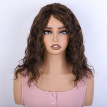 Top Human Hair Wigs Short Pixie Cut Natural Brown Multi Parting 100% Real Human Hair Wigs Perruques Cheveux Humains High Quality Neomi’ Tress and Trend