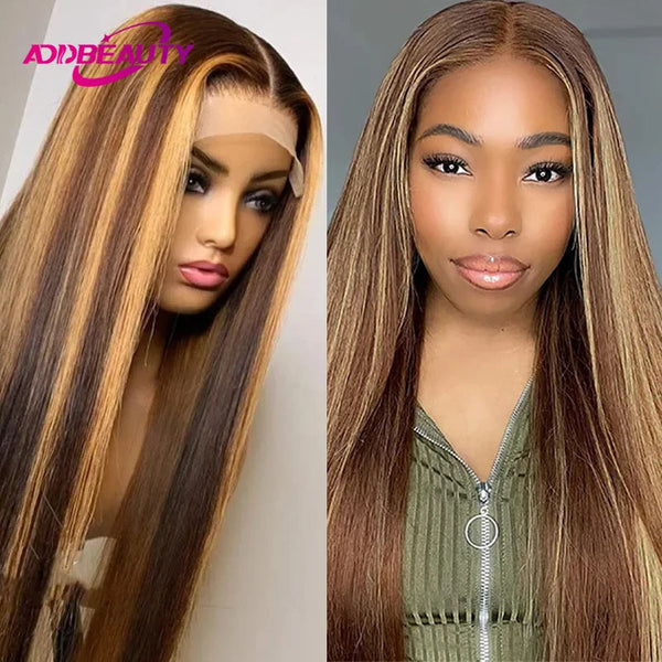 New Human Hair Wigs for Women 13x4 HD Lace Front Wigs Human Hair Straight Brazilian Human Hair Wigs Pre-Plucked Hairline 150% Neomi’ Tress and Trend