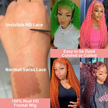 613 Blonde HD Lace Frontal Wig 13x4 13×6 Deep Wave Lace Front Human Hair Wig Colored Curly Wigs Water Wave Wigs For Women ﻿ ﻿ Neomi’ Tress and Trend