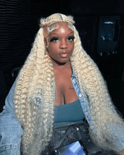 613 Blonde HD Lace Frontal Wig 13x4 13×6 Deep Wave Lace Front Human Hair Wig Colored Curly Wigs Water Wave Wigs For Women ﻿ ﻿ Neomi’ Tress and Trend