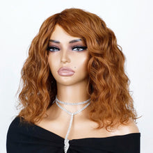 Top Human Hair Wigs Short Pixie Cut Natural Brown Multi Parting 100% Real Human Hair Wigs Perruques Cheveux Humains High Quality Neomi’ Tress and Trend