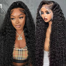13x6 Human Hair Wig HD Lace Frontal Human Hair Wigs For Women 30 36 Inch Loose Deep Wave Curly Brazilian 13x4 Lace Front Wigs Neomi’ Tress and Trend
