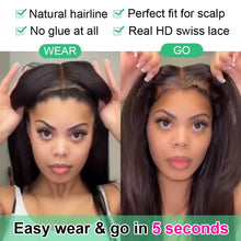 Water Wave Glueless Wig Pre-Cut Lace Wig 180% Pre-Plucked Natural Wave Wear Go Glueless Curly Human Hair Wigs For Women Neomi’ Tress and Trend