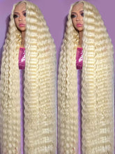 613 Blonde HD Lace Frontal Wig 13x4 13×6 Deep Wave Lace Front Human Hair Wig Colored Curly Wigs Water Wave Wigs For Women ﻿ ﻿ Neomi’ Tress and Trend