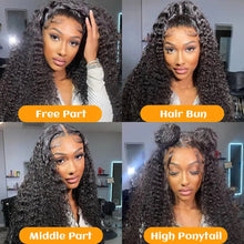 13x6 Human Hair Wig HD Lace Frontal Human Hair Wigs For Women 30 36 Inch Loose Deep Wave Curly Brazilian 13x4 Lace Front Wigs Neomi’ Tress and Trend