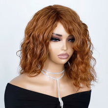 Top Human Hair Wigs Short Pixie Cut Natural Brown Multi Parting 100% Real Human Hair Wigs Perruques Cheveux Humains High Quality Neomi’ Tress and Trend