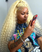 613 Blonde HD Lace Frontal Wig 13x4 13×6 Deep Wave Lace Front Human Hair Wig Colored Curly Wigs Water Wave Wigs For Women ﻿ ﻿ Neomi’ Tress and Trend