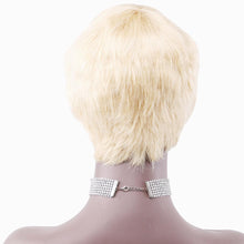 Blonde Short Pixie Cut Human Hair Wigs Brazilian Human Hair Wig Short Human Hair Wig(613#)