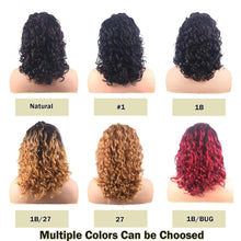 18-Inch Body Wave Lace Front Wig - Human Hair Ocean Wave 13X4 HD Transparent 360° Full Lace Ombre Frontal Wig, Pre-Plucked with Baby Hair, 12A Glueless for Women in Tt1B/Bug (Black Red)