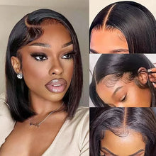 Bob Wig Human Hair Glueless Wigs Human Hair Pre Plucked BOB Wig Human Hair 13X4 Human Hair Lace Frontal Wig Straight Lace Front